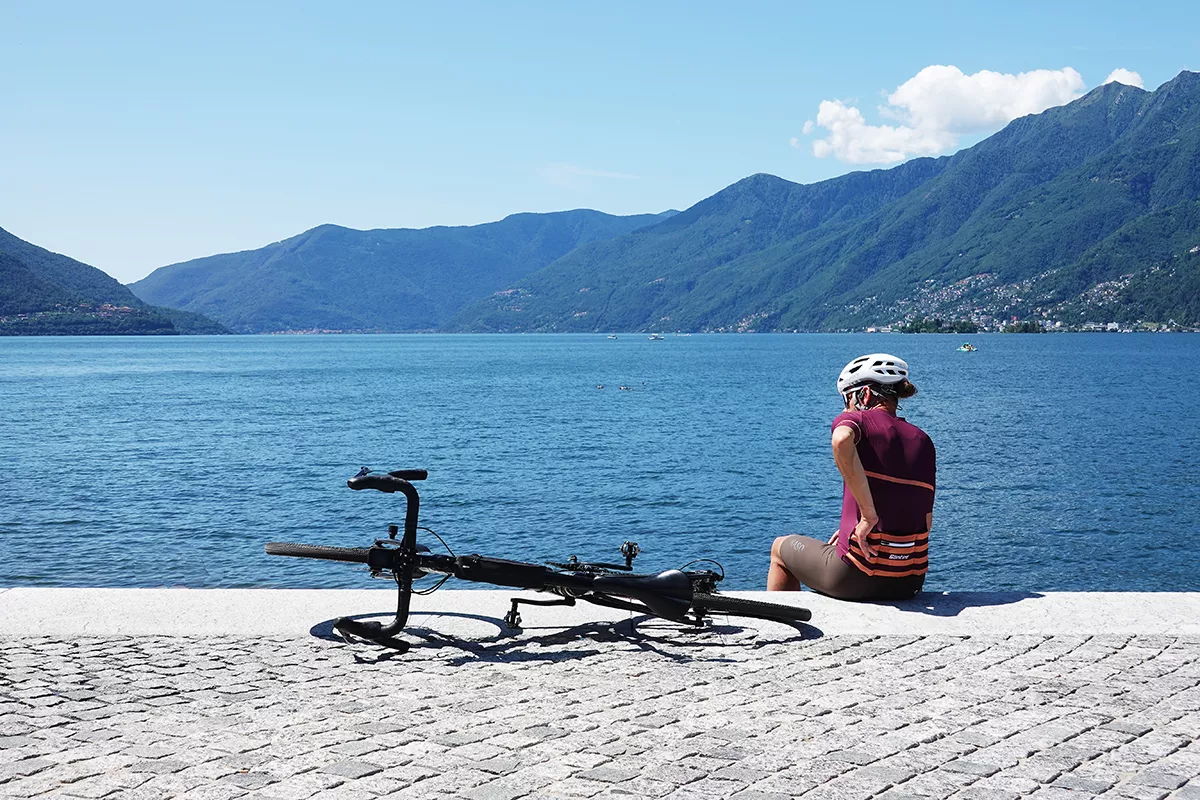 Erwin Nitsche - Pause am Lago Maggiore